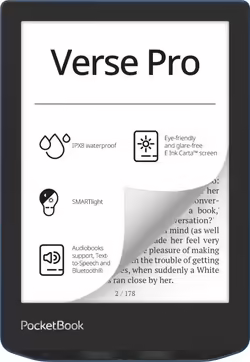 eBook PocketBook Verse Pro 6`` 16Gb Azul (PB634-A-WW) | Hay 3 unidades en almacén | Entrega a domicilio en Canarias en 24/48 horas laborables