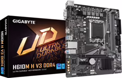 Gigabyte H610m H V3 Ddr4:(1700) 2DDR4 VGA HDMI DVI mATX | H610M H V3 DDR4 1.0