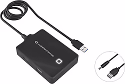 Hub Conceptronic Usb-a A 3xusb 2.0 1xusb-a (HUBBIES10B) | 2CONHUBBIES10B | 4015867226711