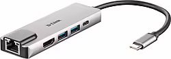 Hub D-link Usb-c A Hdmi Rj45 Usb-c 2xusb 3.0 (DUB-M520) | 0790069447884 | 29,00 euros