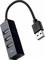 Hub Nanocable Usb-a 2.0 A 4usb-a 2.0 Negro (10.16.4404) | 8433281012301 | 6,90 euros