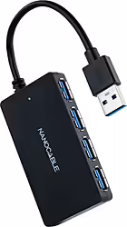 Hub Nanocable Usb-a 3.0 A 4usb-a 3.0 Negro (10.16.4403) | 8433281012295 | 9,15 euros