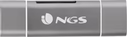 Hub Ngs 5en1 1xusb 2.0 1xmusb Gris Blanco (ALLY READER) | ALLYREADER | 8435430608403 | 11,60 euros