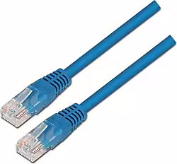 Latiguillo Aisens Rj45 Cat.6 Utp 0.5m Azul (A135-0241) | 8436574702408