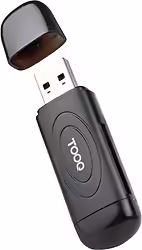 Lector De Tarjetas Tooq Usb-a 3.0 Gris (TQR-3002B) | 7,50 euros
