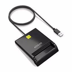 Lector Tarjetas Aisens Dnie Usb2.0 Negro (ASCR-SN06-BK) | 8436574709315 | 9,80 euros