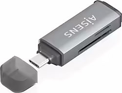 Lector Tarjetas Aisens Usb-c 3.0 Gris (ASCR-2C10-GR) | 6,40 euros