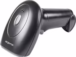 Escáner Approx Códigos LED 1D/2D RF Negro (APPLS21WS) | Hay 7 unidades en almacén | Entrega a domicilio en Canarias en 24/48 horas laborables