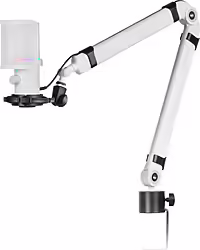 Micrófono Mesa Mars Gaming 3.5mm USB Blanco (MMICXTW) | Hay 2 unidades en almacén