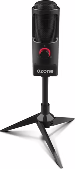 Micrófono Gaming OZONE REC X50 USB Negro (OZRECX50) | Hay 2 unidades en almacén | Entrega a domicilio en Canarias en 24/48 horas laborables