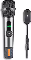 Micrófono Ngs Wireless + Adap. Jack 6.3mm (SINGERSTAR) | 34,00 euros