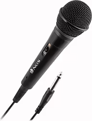 Micrófono Para Karaoke Ngs 6.3mm Negro (SINGERFIRE) | 8435430611038 | 6,40 euros