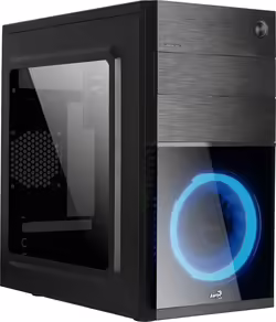 Caja Aerocool S F Usb 2.0 3.0 Matx Negra (CS105BL) | 4718009152540