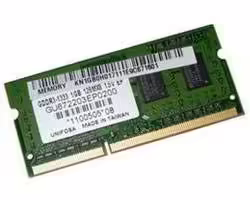 Módulo Elpida DDR3 1Gb 1333MHz SoDimm Bulk | GU672203EP0200 | Hay 1 unidades en almacén | Entrega a domicilio en Canarias en 24/48 horas laborables