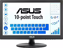 Monitor Asus Vt169he 16`` Fhd Táctil (90LM09V1-B01170)