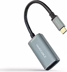 Nanocable Usb-c M A Dp H 15cm Gris (10.16.4104-G) | 8433281012875 | 10,00 euros