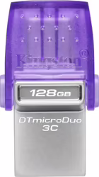 Pendrive Kingston 128Gb USB-A/C 3.0 (DTDUO3CG3/128GB) | Hay 10 unidades en almacén | Entrega a domicilio en Canarias en 24/48 horas laborables