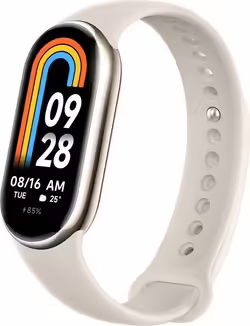SmartBand XIAOMI Band 8 1.62`` Bluetooth Oro (BHR7166GL) | Hay 3 unidades en almacén | Entrega a domicilio en Canarias en 24/48 horas laborables
