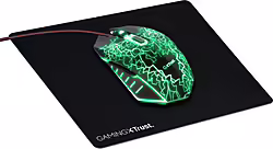 Pack Gaming Trust Ratón+alfombrilla Rgb Negro (24625) | 8713439246254