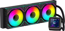 Ref. Líq. Abysm Oceanic LCD 360 ARGB Negra (AB336011) | Hay 2 unidades en almacén | Entrega a domicilio en Canarias en 24/48 horas laborables