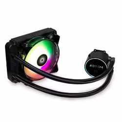 Ref. Líq. CPU Abysm Artic 120mm ARGB Negra (833102) | Hay 10 unidades en almacén | Entrega a domicilio en Canarias en 24/48 horas laborables