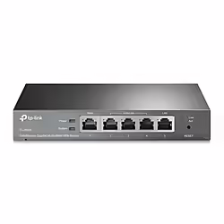 Router TP-Link VPN 5xRJ45 1xUSB Multi-Wan Negro (ER605) | TL-R605 | Hay 2 unidades en almacén