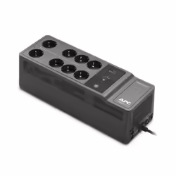 S.A.I. APC 650VA 400W 8xSchuko Negra (BE650G2-SP) | Hay 7 unidades en almacén | Entrega a domicilio en Canarias en 24/48 horas laborables