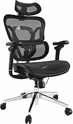 Silla Oficina Equip Respaldo De Malla Negra (EQ651051) | 407,00 euros