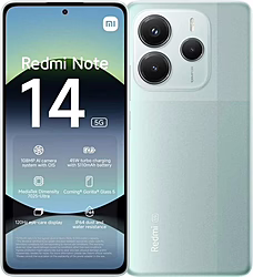 Smartp Xiaomi Redmi Note 14 6.67`` 8gb 256gb 5g Verde | XIA-SP NOTE14 5G 8-256 GREE
