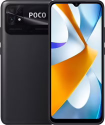 Smartphone XIAOMI Poco C40 6.71`` 4Gb 64Gb 4G Negro | POCO C40 4-64 BK | Hay 3 unidades en almacén | Entrega a domicilio en Canarias en 24/48 horas laborables