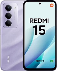 Smartphone Xiaomi Redmi 15 6.9`` 6gb 128gb 4g Púrpura | XIA-SP REDMI 15 6-128 PUR
