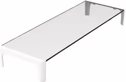 Soporte Elevador Approx Monitor Blanco (APPSRISERW) | 8435099523673 | 25,40 euros