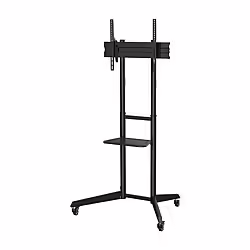 Soporte Pie Aisens Con Ruedas 37-70`` Negro(FT70TE-211) | 8436574709360 | 85,00 euros
