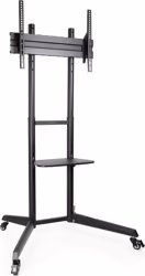 Soporte Suelo TOOQ 37``-70`` Inclina Ruedas (FS1170M-B) | Hay 4 unidades en almacén