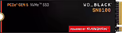 Ssd Wd Black Sn8100 2tb M.2 2280 Nvme (WDS200T1X0M) | 255,00 euros