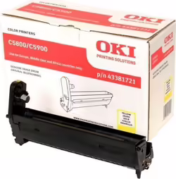 Tambor Oki Laser Amarillo 20000 Páginas (43381721) | 5031713031741 | 57,60 euros