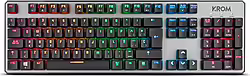Teclado Mecánico Krom Kernel Rgb Usb Negro (NXKROMKRNL) | 8436532166709 | 40,00 euros