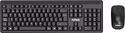 Teclado+ratón Nilox Wireless 1600dpi Negro (NXKMWE011) | 13,00 euros