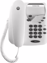 Teléfono Fijo Motorola CT1 Blanco (107CT1WHITE) | C61000CT1N1GES38 | Hay 10 unidades en almacén | Entrega a domicilio en Canarias en 24/48 horas laborables