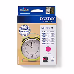 Tinta Brother Xl Magenta 1200 Páginas (LC125XLMBP) | 4977766713955 | 21,00 euros