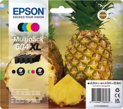 Tinta Epson 604XL Pack Negro/Tricolor (C13T10H64010) | Hay 1 unidades en almacén | Entrega a domicilio en Canarias en 24/48 horas laborables