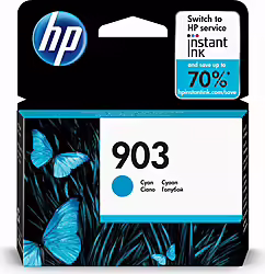 Tinta Hp 903 Cian 4ml 315 Páginas (T6L87AE) | 0889894728784 | 14,00 euros