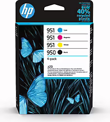 Tinta Hp 950 951 Negro Tricolor (6ZC65AE) | 0195122139919 | 109,00 euros