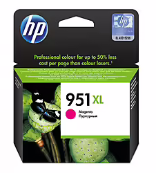 Tinta Hp 951xl Magenta 17ml 1500 Páginas (CN047AE) | 8861116151794 | 44,00 euros