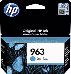 Tinta Hp 963 Cian 10.7ml 700 Páginas (3JA23AE) | 0192545866347 | 24,00 euros
