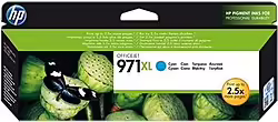 Tinta Hp 971xl Cian 86.5ml 6600 Páginas (CN626AE) | 0886112877385 | 129,00 euros