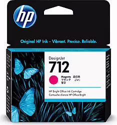 Tinta Hp Designjet 712 Magenta 29ml (3ED68A) | 0193905352821 | 37,00 euros