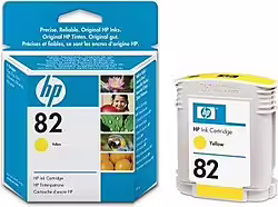 Tinta Hp Designjet 82 Amarillo 69ml (C4913A) | 0725184272721 | 62,00 euros