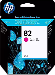 Tinta Hp Designjet 82 Magenta 69ml (C4912A) | 0725184272714 | 62,00 euros