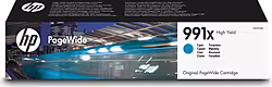 Tinta Hp Pagewide 991x Cian Xl 182ml (M0J90AE) | 0190780843611 | 272,00 euros